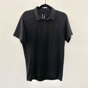 Mens Arcteryx Captive Polo Shirt Size Medium Slim Fit Technical Arc'teryx Travel